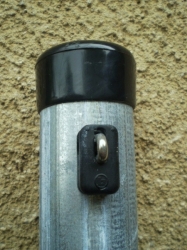 Sloupek plotový 210 cm, 48 mm, ZN